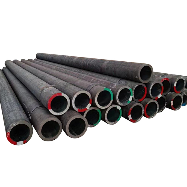 hot rolled seamless carbon steel pipe Large stock factory direct sales 12Cr1MoV 15CrMo 35CrMo 45Mn2 Ss400