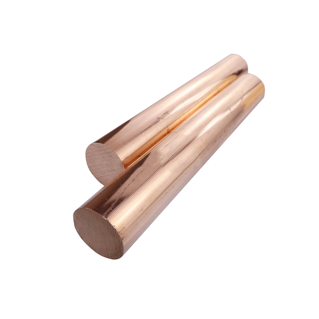 Pure 99.99% Copper Bar Solid Copper Rod Astm C11000 Copper Earth Rod
